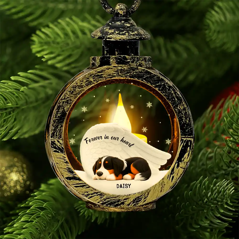 Forever In My Heart - Personalized Candlelight Lantern Ornament - Image 2