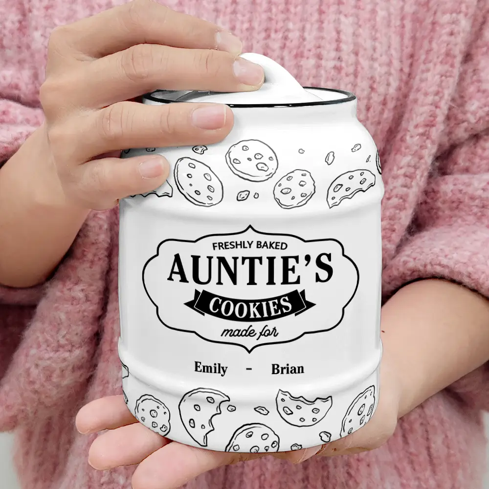 Freshly Baked Grandma's Mom's Cookies - Personalized Cookie Jar - Image 4