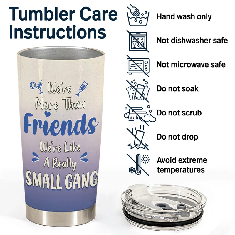 Friendship Trouble When We're Together - Gift For Bestie - Personalized Custom Tumbler - Image 5