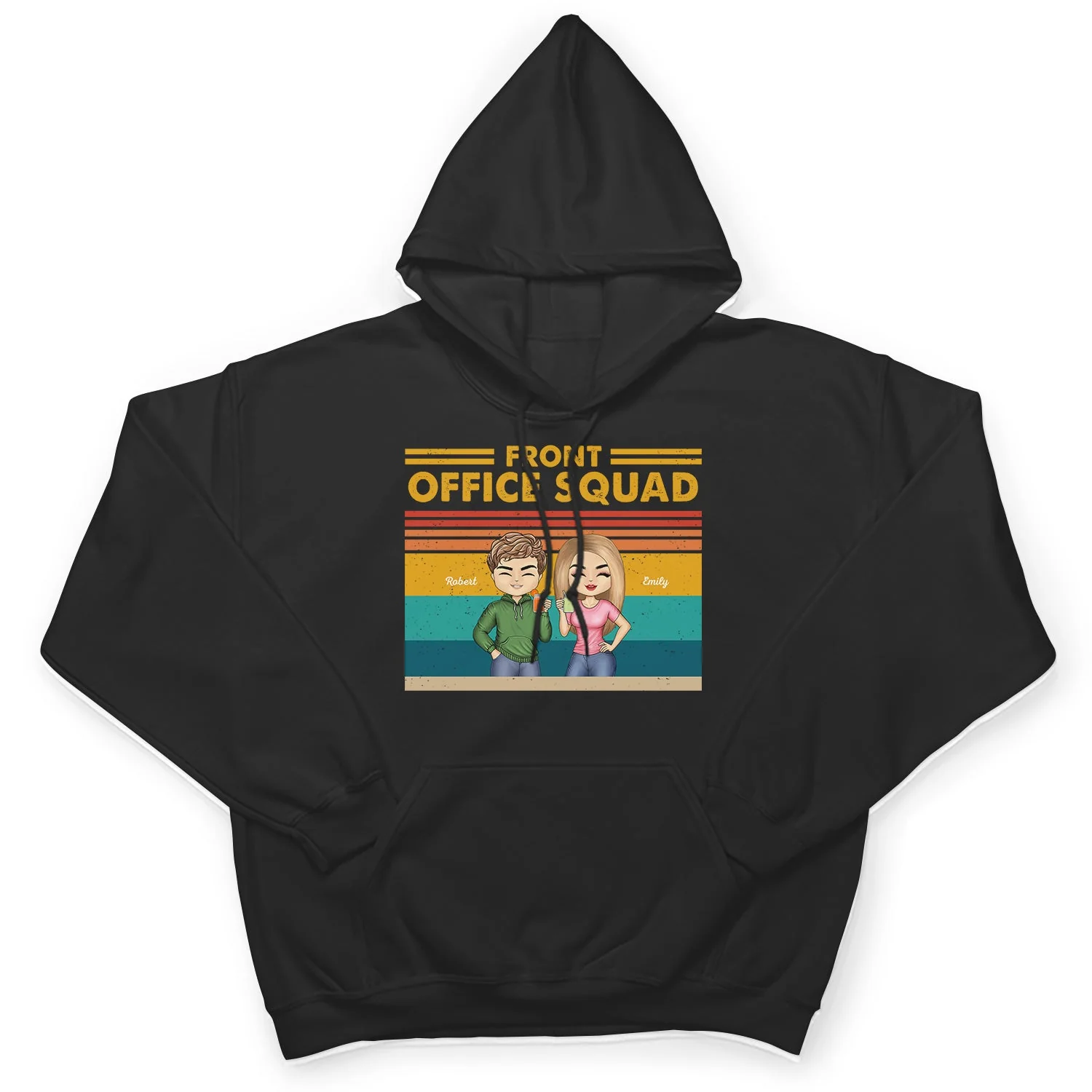 Front Office Squad - Gift For Colleagues, Coworker Gift - Personalized T Shirt - Image 4