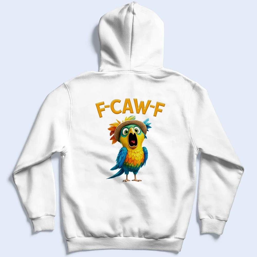 Funny Chicken Bird F Caw F - Personalized T Shirt - Image 5