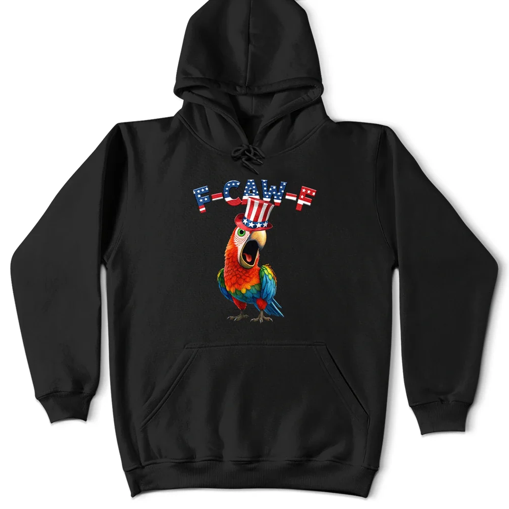 Funny Chicken F-Caw-F 250 Years Of Freedom - Personalized T Shirt - Image 6