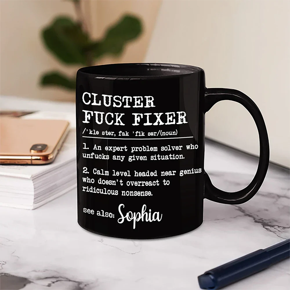 Funny Gift For Colleagues An Expert Problem Solver - Personalized Mug - Image 6