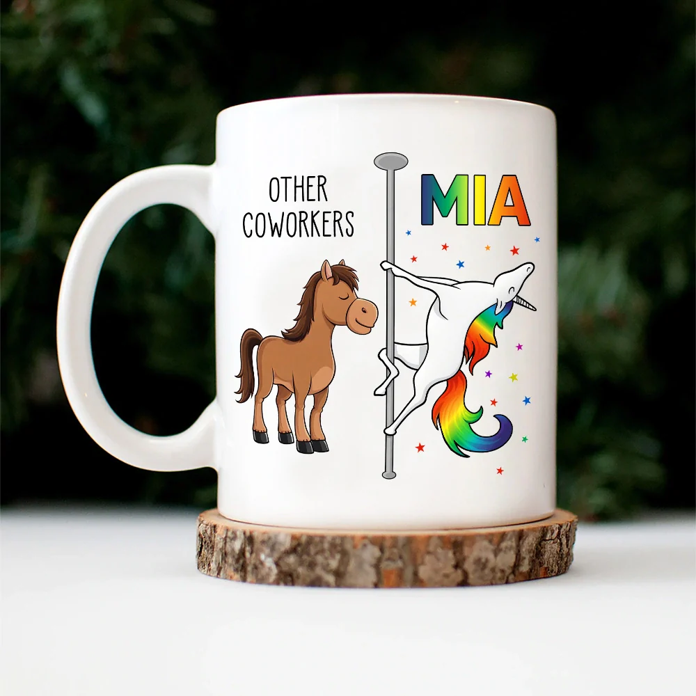 Funny Other Coworkers Vs Me - Personalized Mug - Image 4