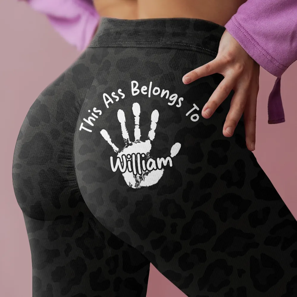 Funny This Beauty Is Taken Belongs To - Personalized Leggings - Image 3