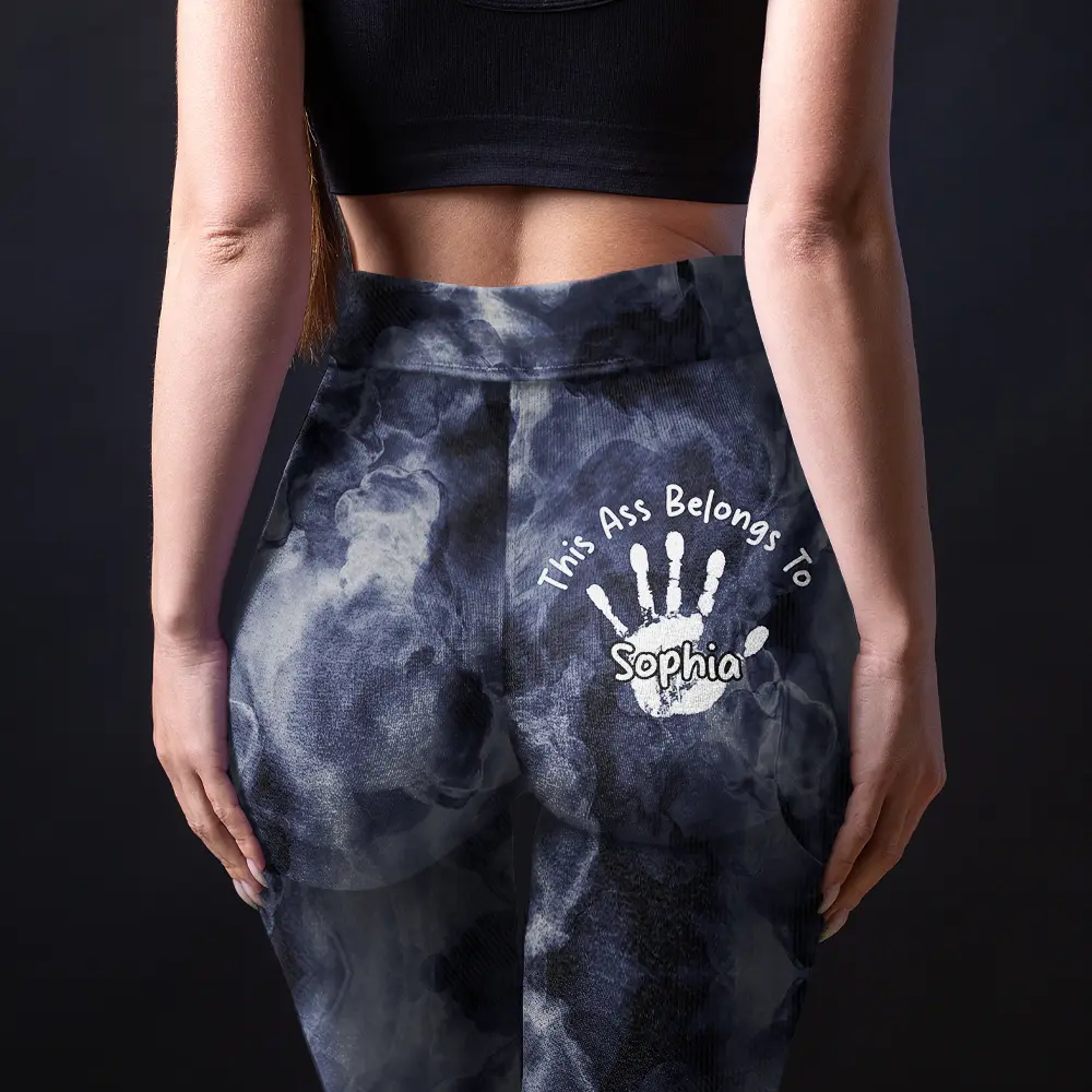 Funny This Beauty Is Taken Belongs To - Personalized Leggings - Image 5