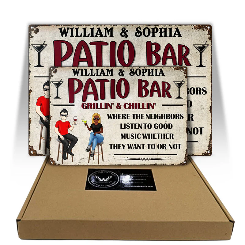 Garage Bar - Gift For Father - Personalized Custom Classic Metal Signs - Image 3