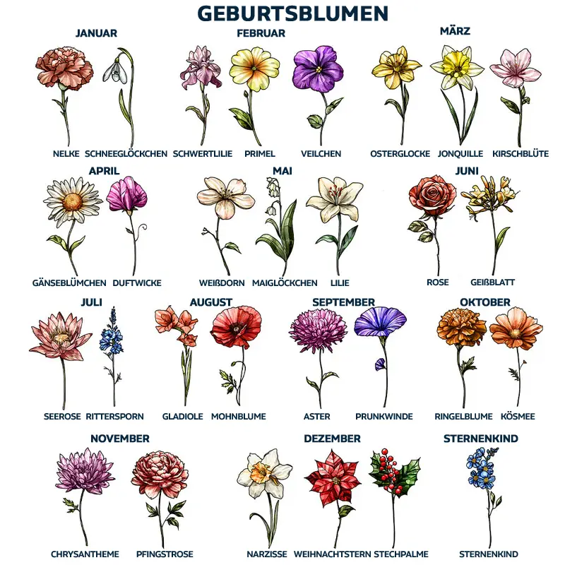 Geburtsblumen Schwestern Besties Aus Demselben Garten - Personalisierter Buntglas-Fenster-Sonnenfänger Zum Aufhängen - Image 6