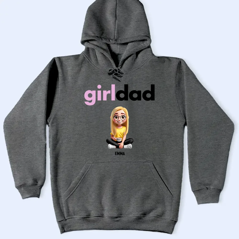 Girldad - Personalized T Shirt - Image 5