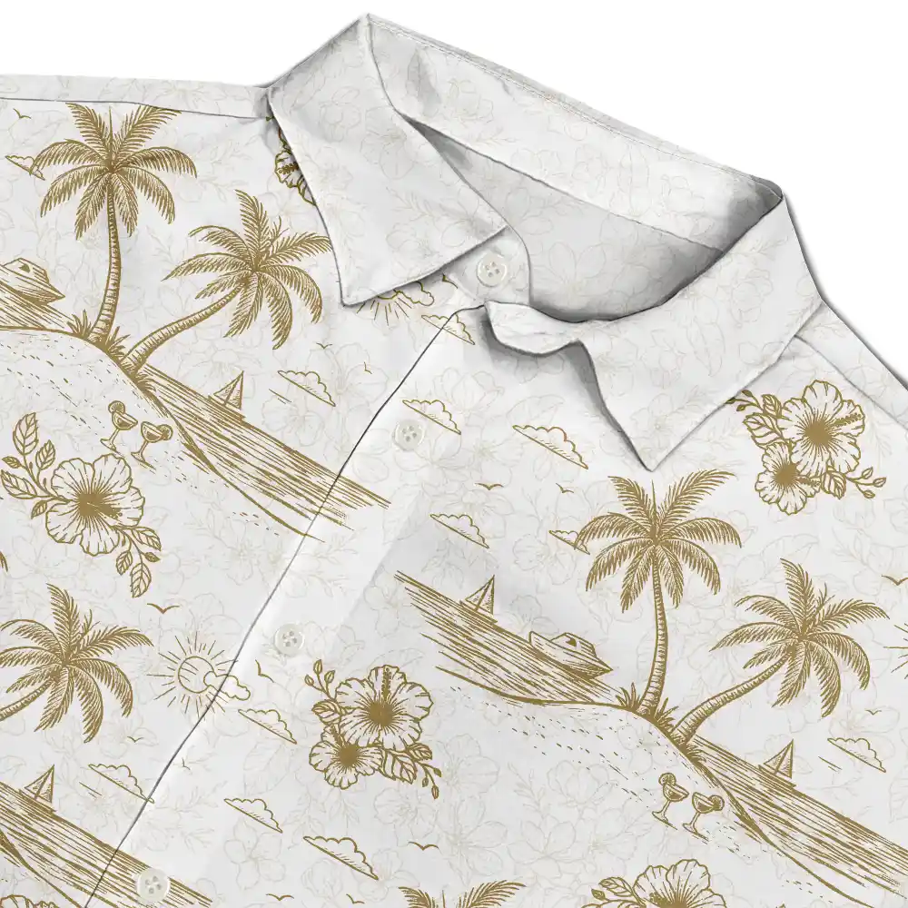 Girls Trip A Lot Of Laughter & Memories - Personalized Hawaiian Shirt - Image 4