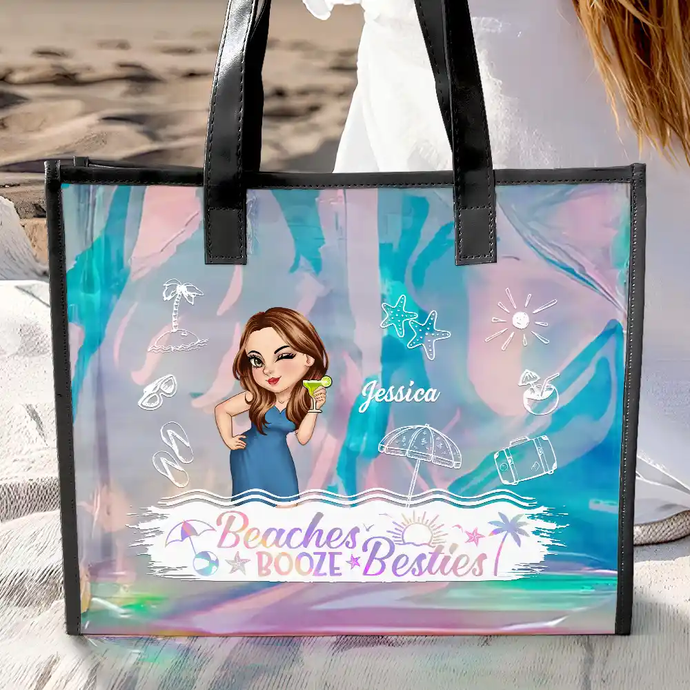 Girls Trip - Personalized Holographic Tote - Image 3