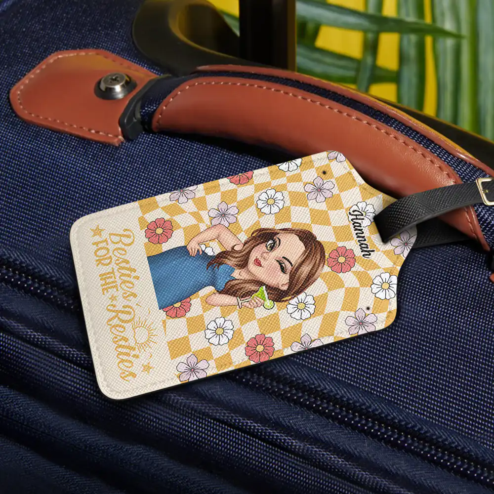 Girls Trip Traveling - Personalized Luggage Tag - Image 2
