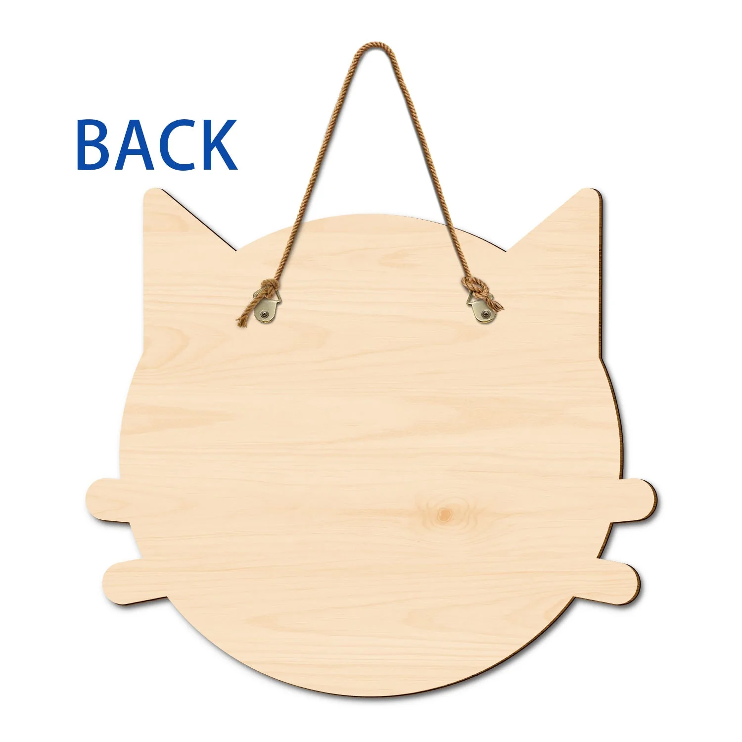 Go Away Unless You Have Alcohol And Cat Treats Funny Cartoon Cat - Gift For Cat Lovers - Personalized Custom Shaped Wood Sign - Image 6