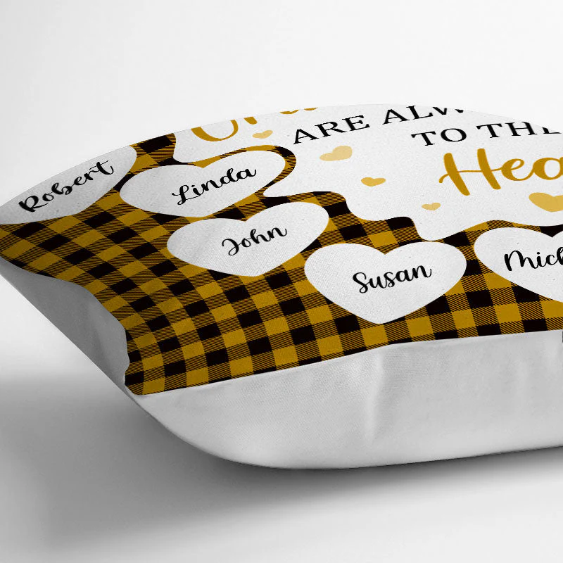 Grandchildren Are Always Close - Gift For Grandparent - Personalized Custom Pillow - Image 3