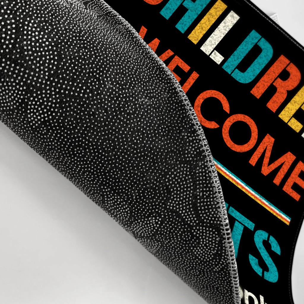 Grandchildren Welcome - Gift For Grandparents - Personalized Custom Doormat - Image 3