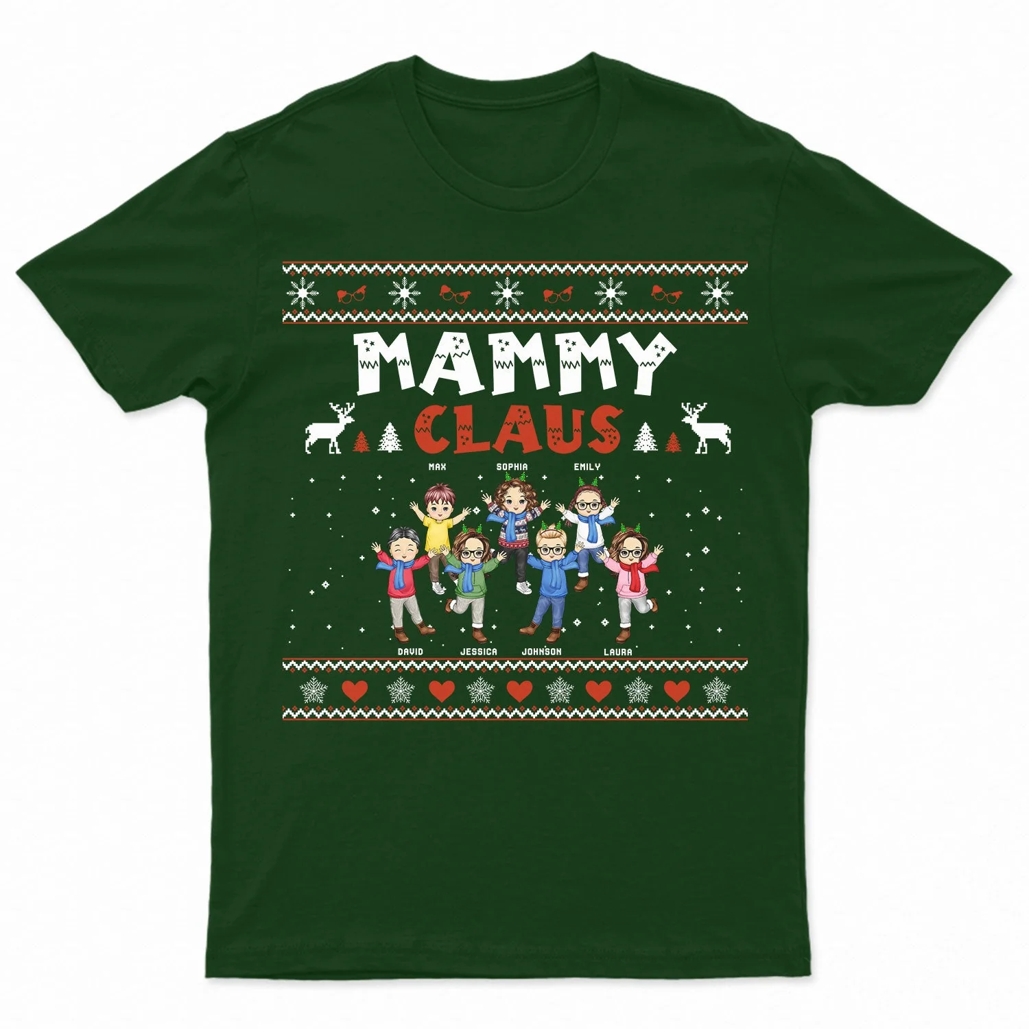 Grandma Claus - Christmas Gift For Grandma - Personalized Sweatshirt - Image 4