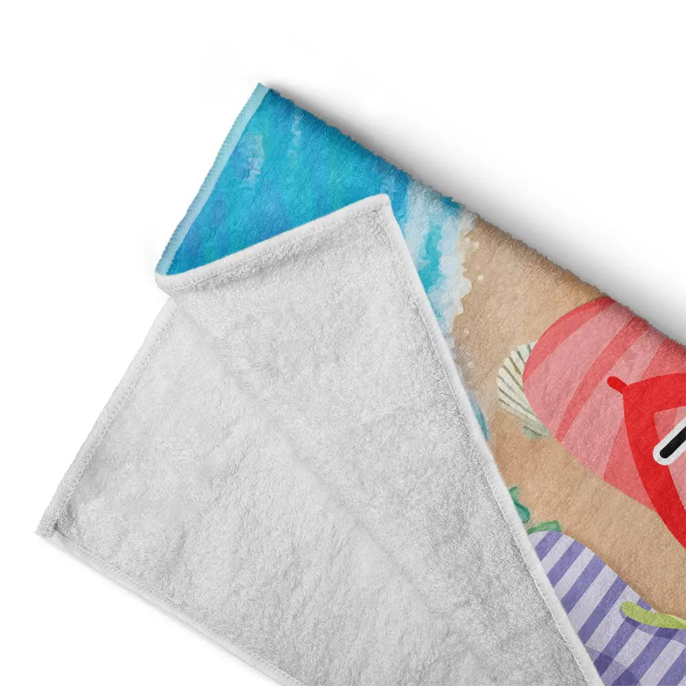 Grandma's Beach Buddies - Personalized Beach Towel - Image 4