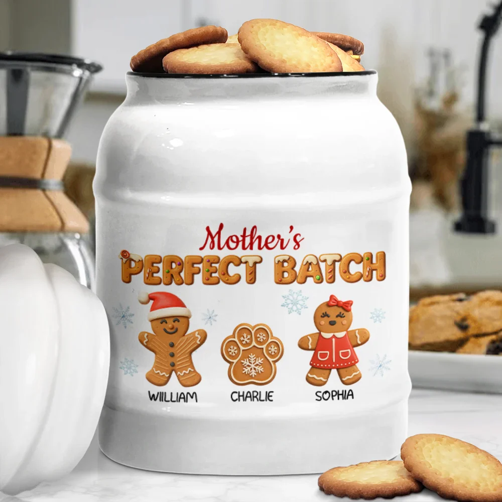Grandma's Favorite Cookies 3D Effect - Personalized Cookie Jar - Image 3