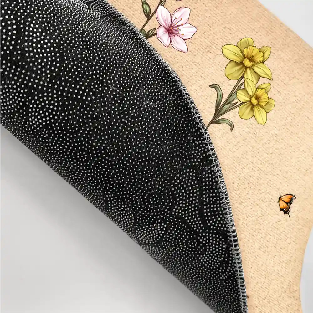 Grandma's Garden Birth Flowers - Personalized Doormat - Image 3