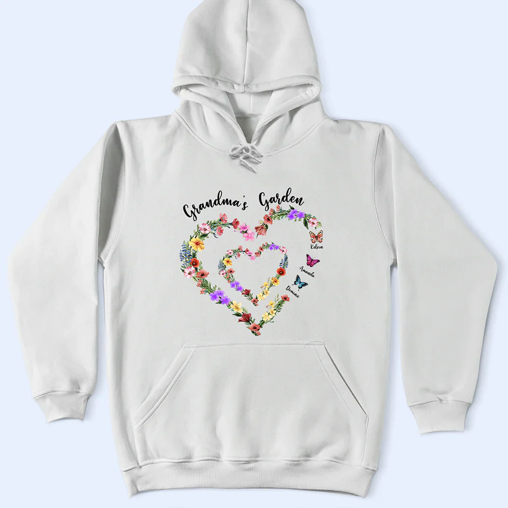Grandma's Garden - Personalized T Shirt - Image 4