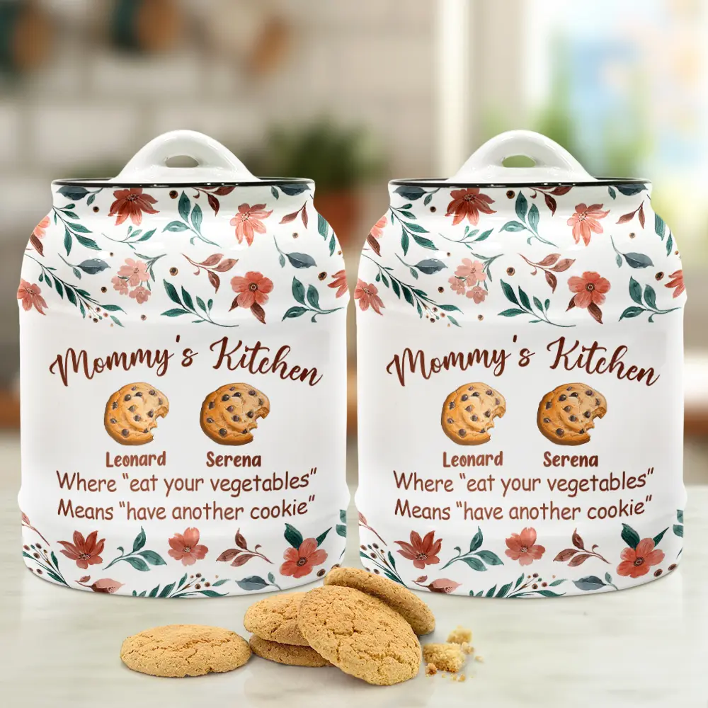 Grandma's Kitchen Have Another Cookie - Personalized Cookie Jar - Image 2