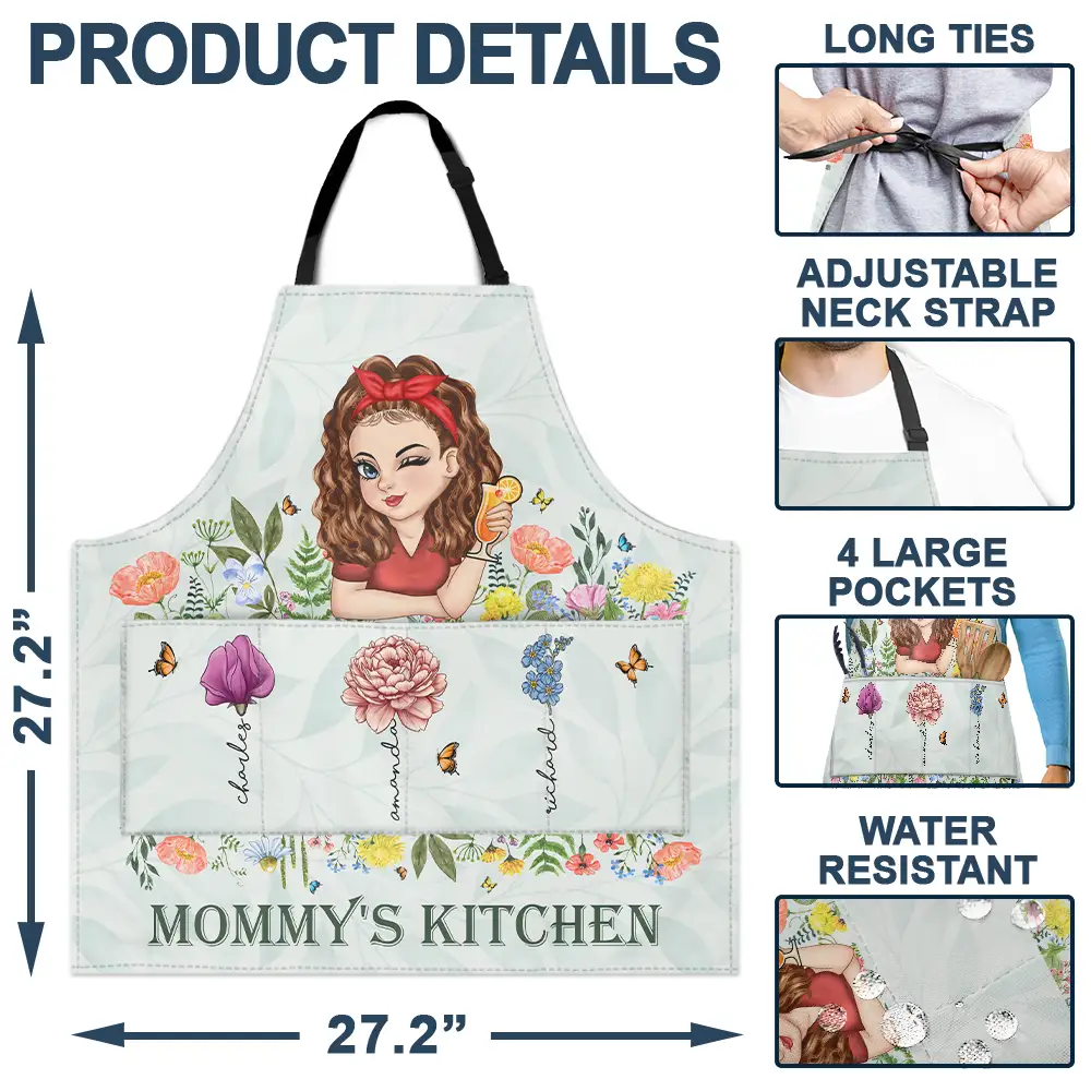 Grandma's Kitchen - Personalized Apron - Image 4