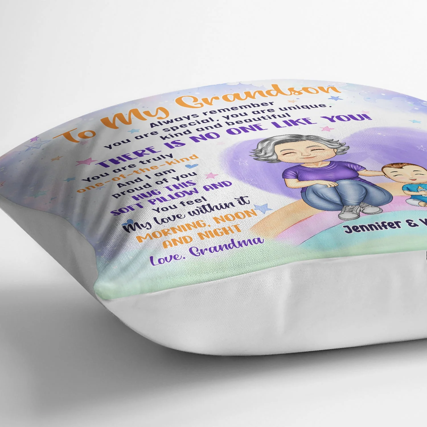 Grandmother Mother Always Remember You Are Special - Gift For Granddaughter, Grandson, Kids - Personalized Pillow - Image 3
