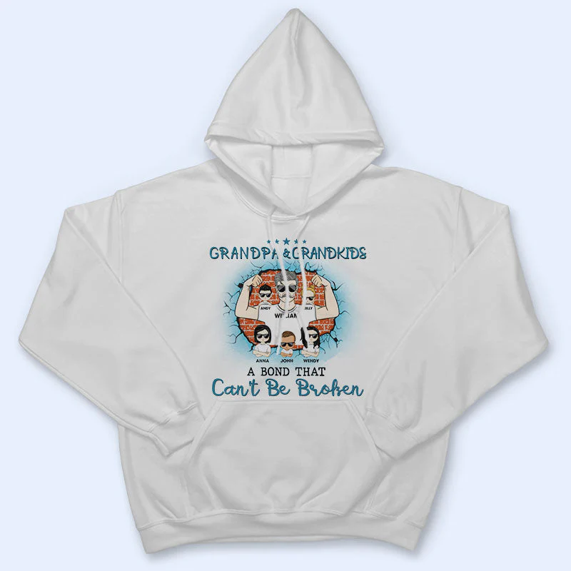 Grandpa You Can't Scare Me - Gift For Father - Personalized Custom T Shirt - Image 4