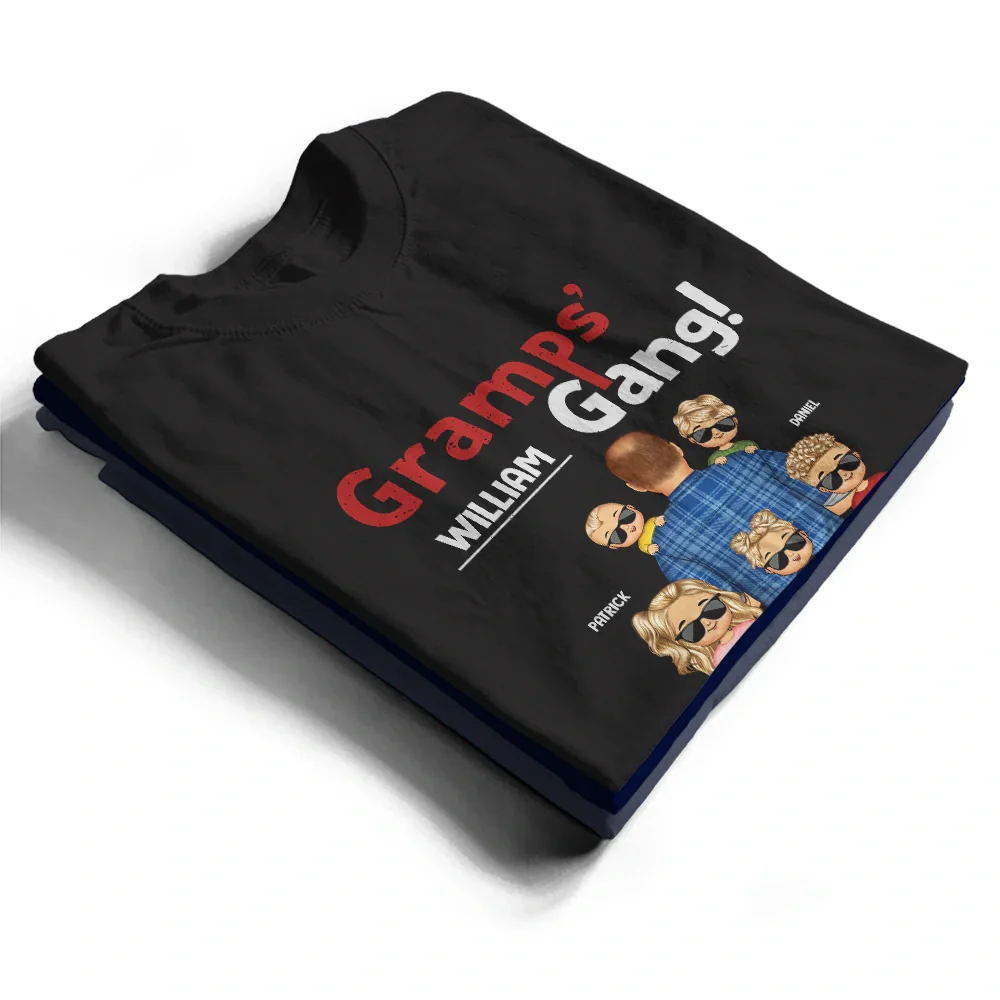 Grandpa's Gang - Personalized T Shirt - Image 2