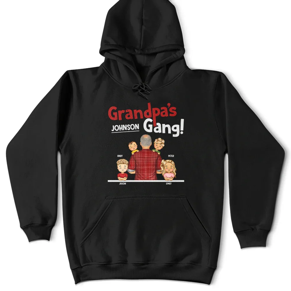Grandpa's Gang - Personalized T Shirt - Image 4