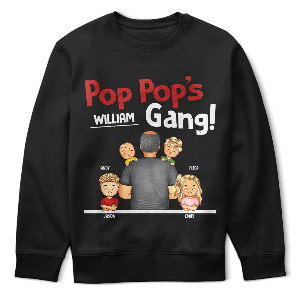 Grandpa's Gang - Personalized T Shirt - Image 5