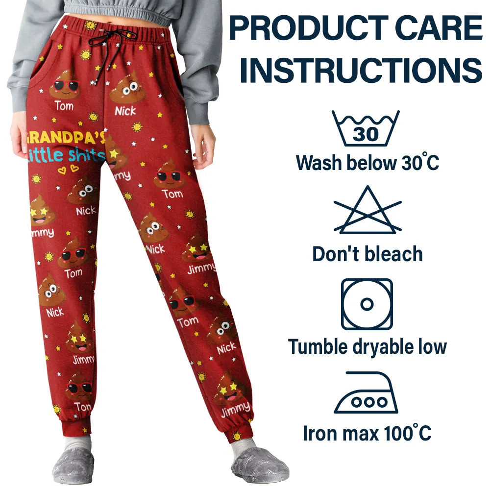 Grandpa's Little Kids - Personalized Pajama Pants - Image 5
