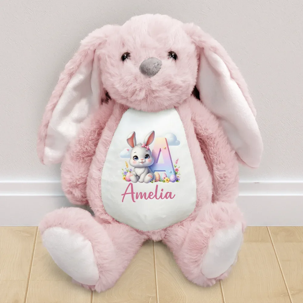 Happy Easter Bunny - Personalized Soft Toy Bunny - Image 2
