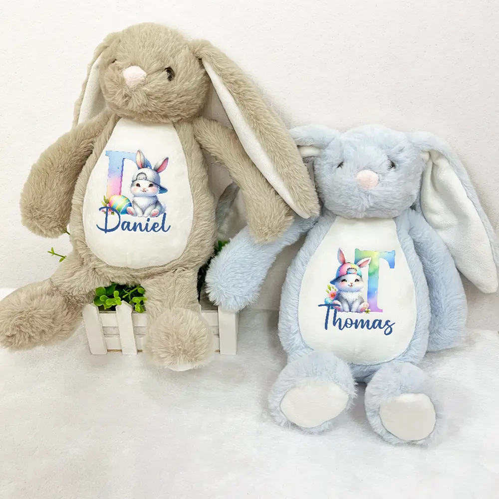 Happy Easter Bunny - Personalized Soft Toy Bunny - Image 3
