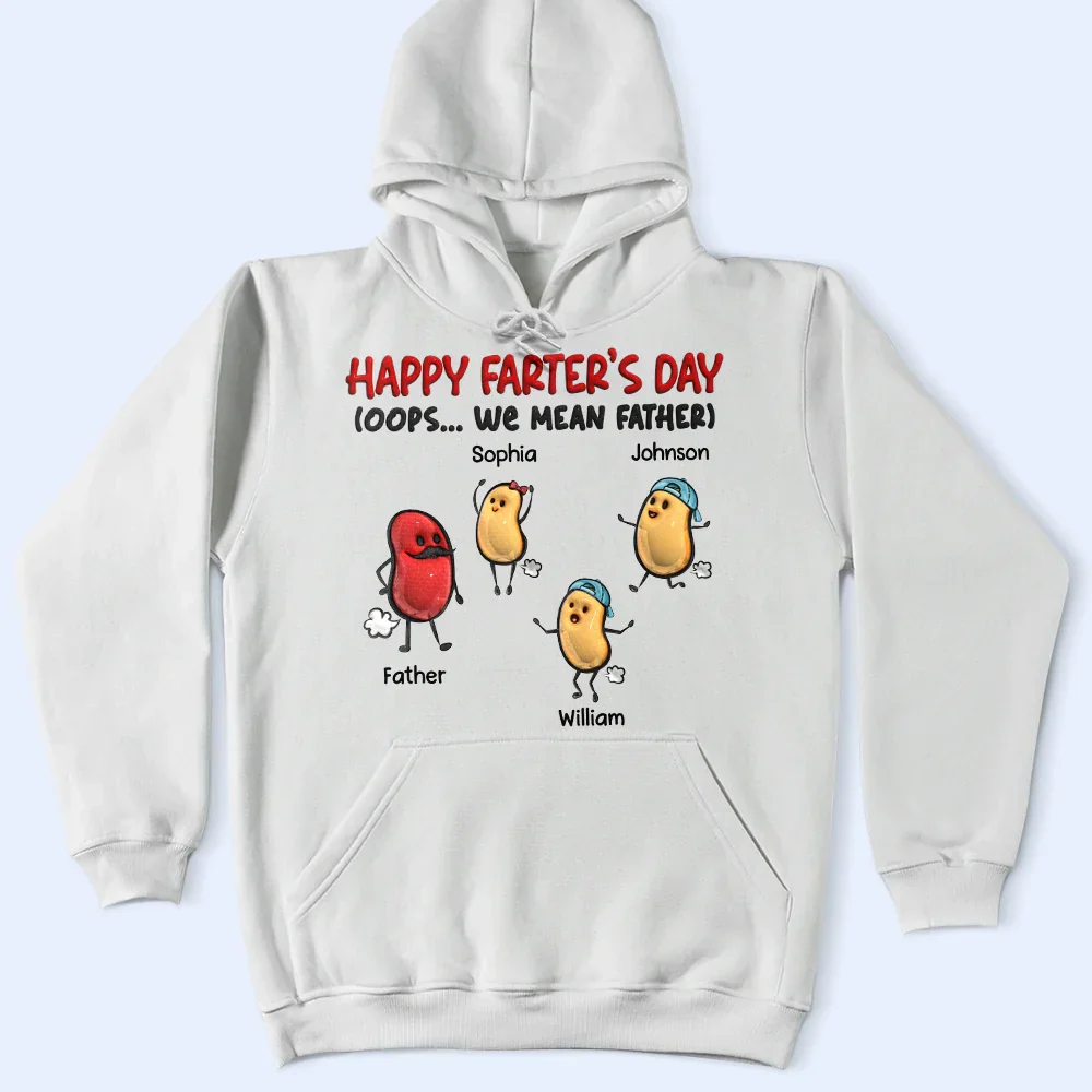 Happy Farter's Day - Personalized T Shirt - Image 4