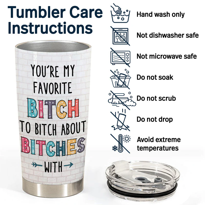 Here's To Another Year Of Bonding Over Alcohol White Best Friends - Bestie BFF Gift - Personalized Custom Tumbler - Image 5