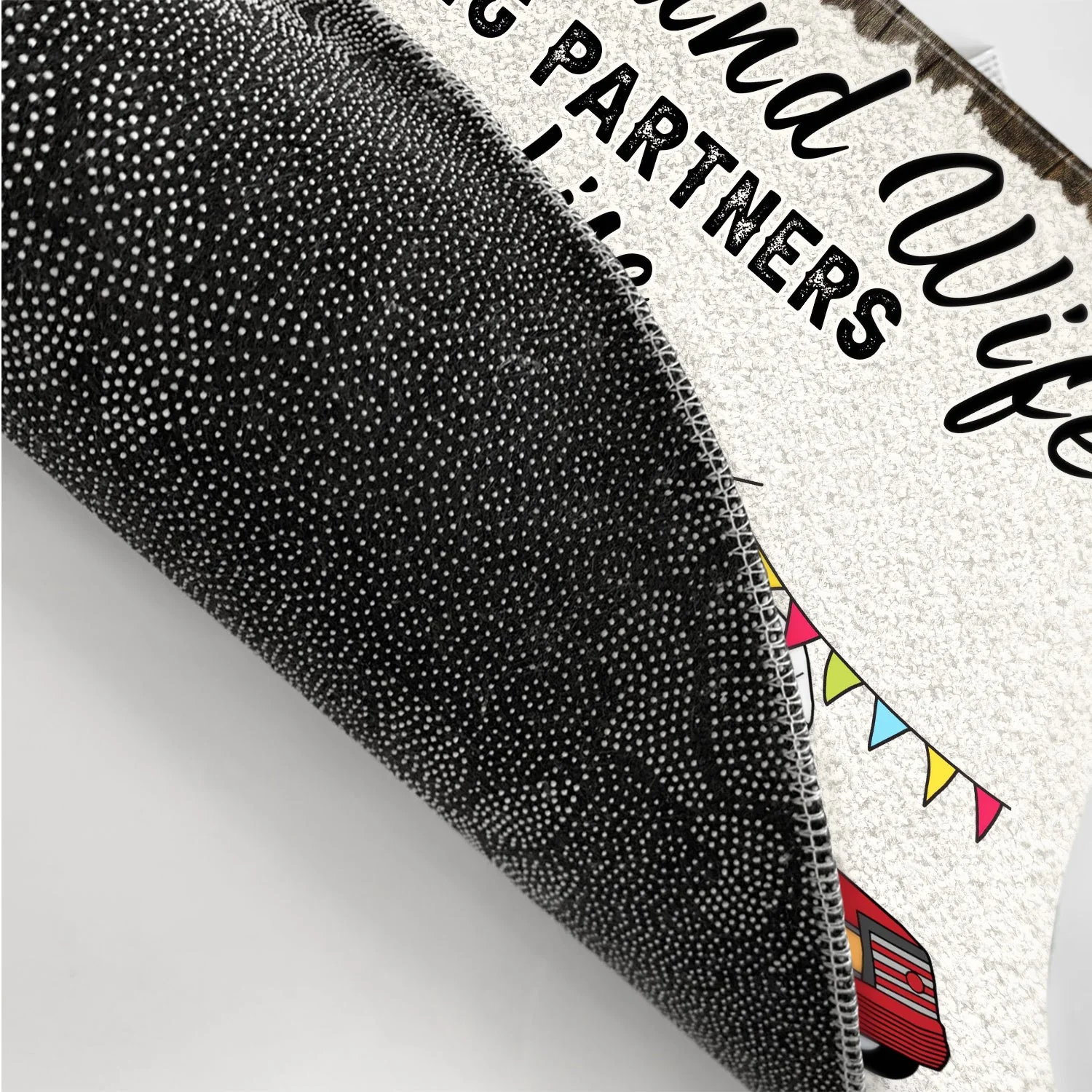 Home Is Where We Park It Family - Gift For Couple - Personalized Doormat - Image 3
