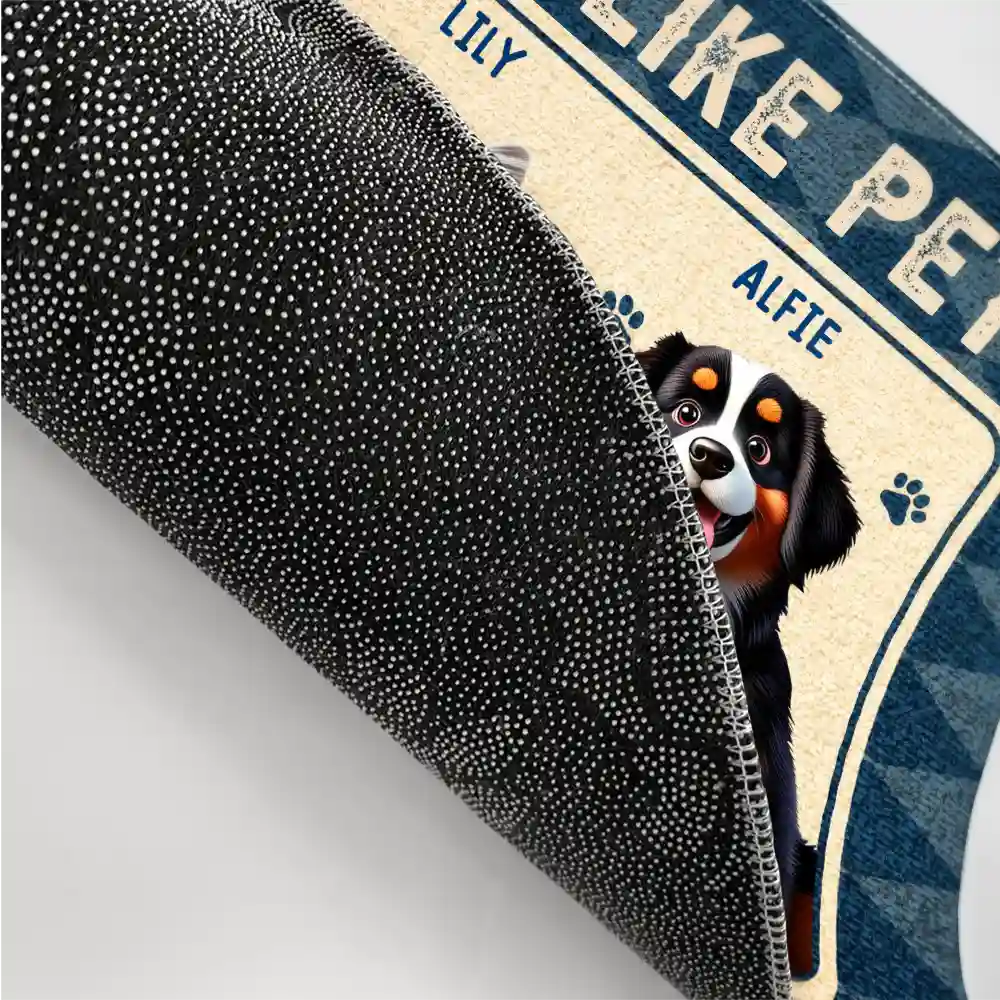 Hope You You Like Pets 3D Effect - Personalized Doormat - Image 3