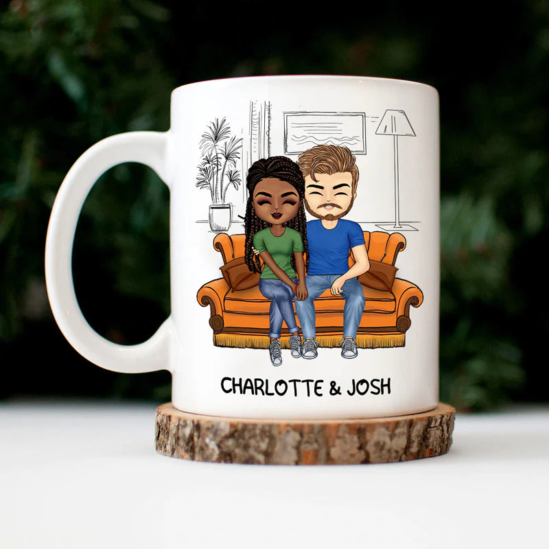 Hubby And Wifey Season Married Couple - Anniversary Gift - Personalized Custom Mug - Image 3
