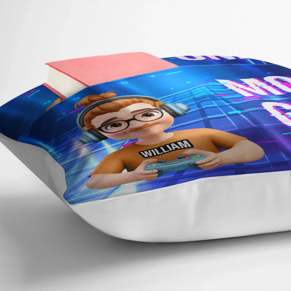 I Am Gaming Do Not Disturb 3D Effect Gamer - Personalized Pocket Pillow - Image 4