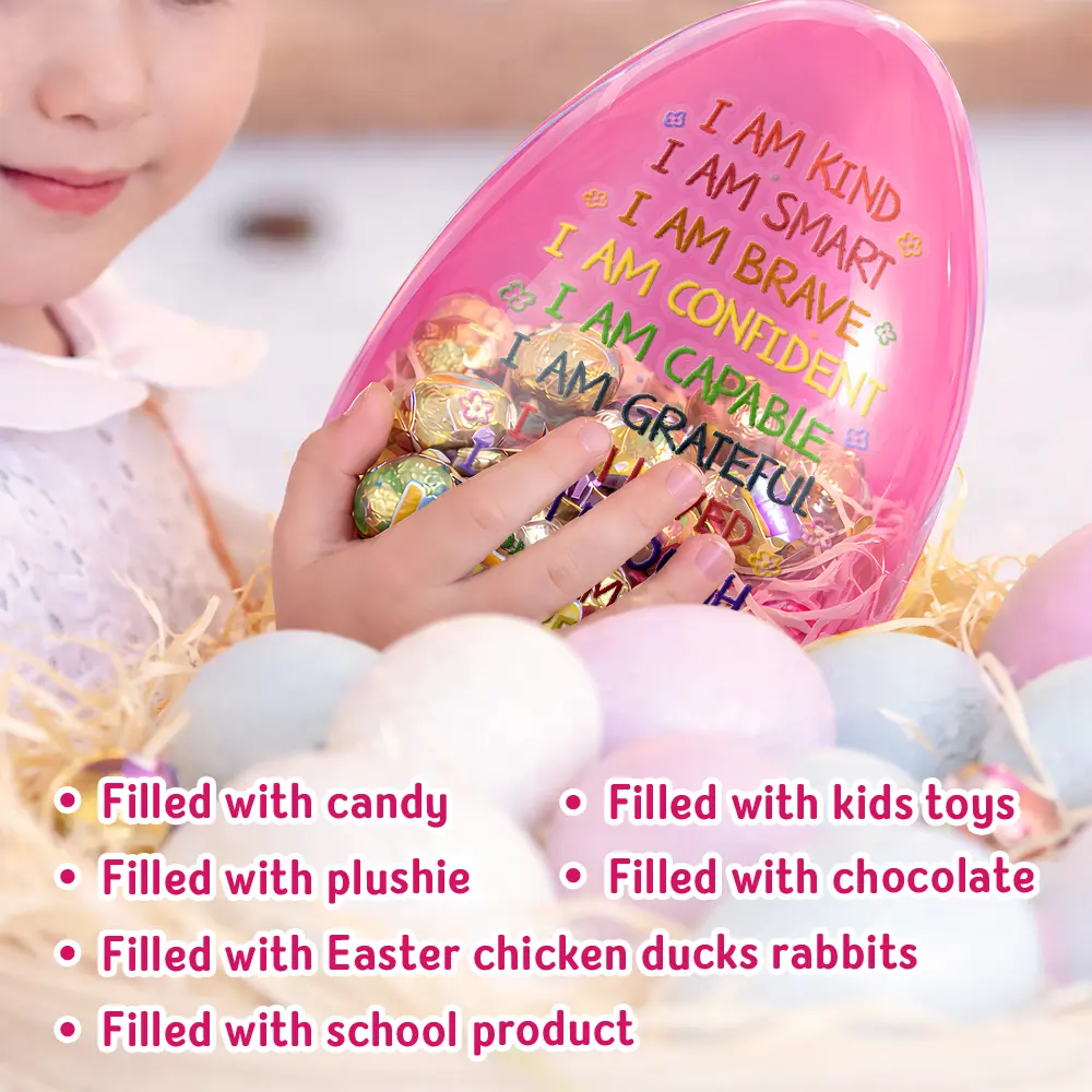 I Am Kind I Am Smart - Personalized Fillable Egg - Image 6