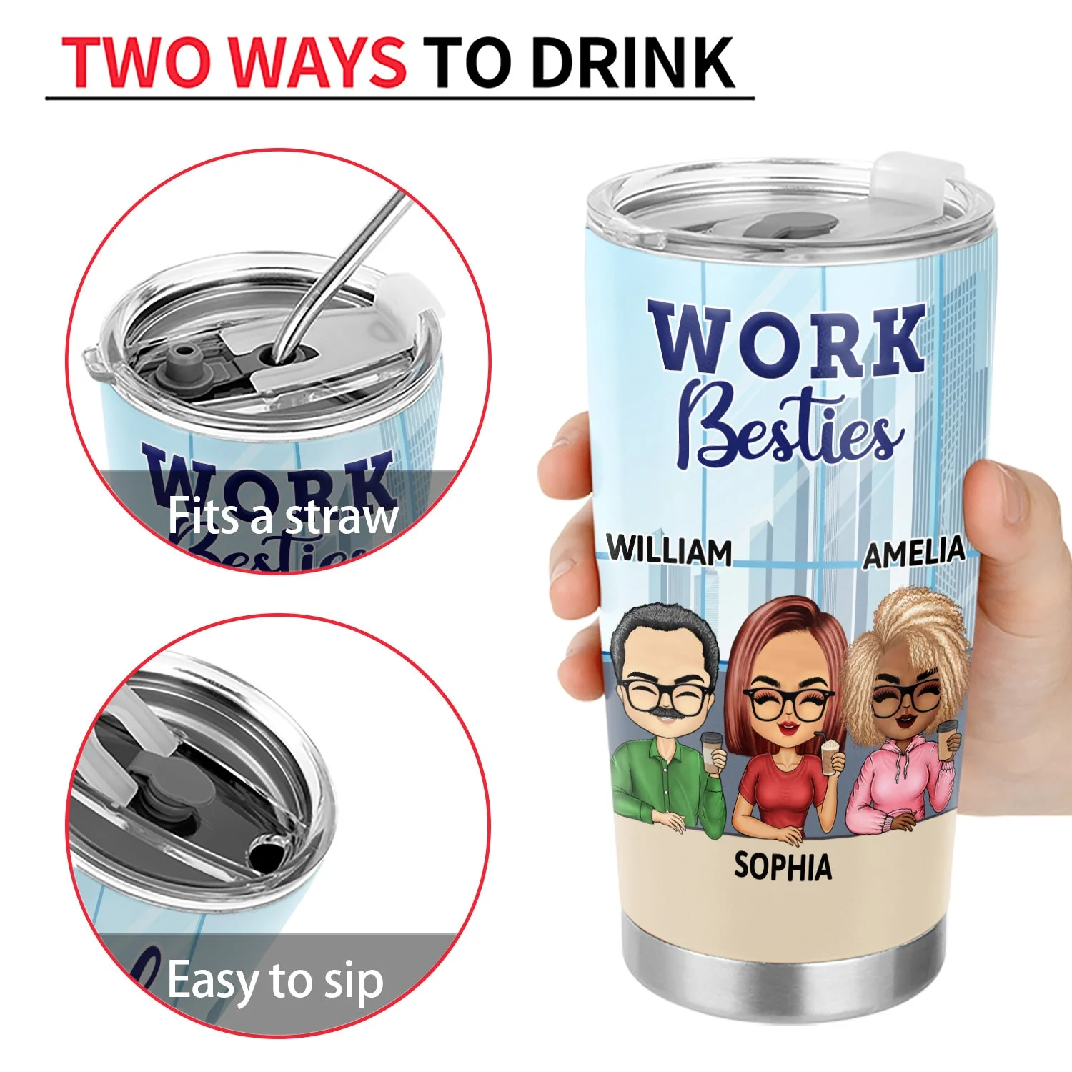 I Can't Believe You Are Leaving - Leaving Gifts For Colleagues, Coworkers - Personalized Custom Tumbler - Image 4