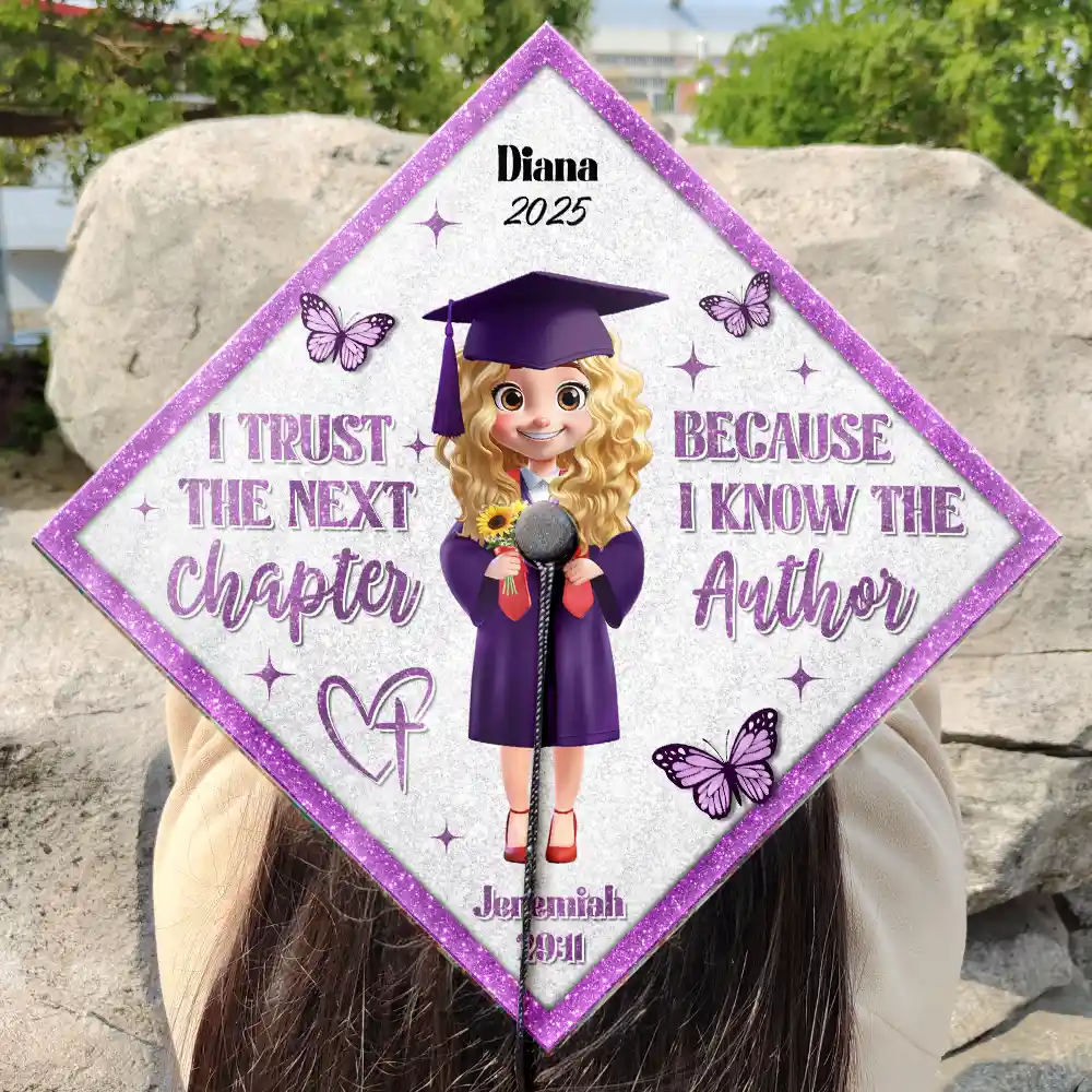 I Did My Best - Personalized Graduation Cap Topper - Image 3