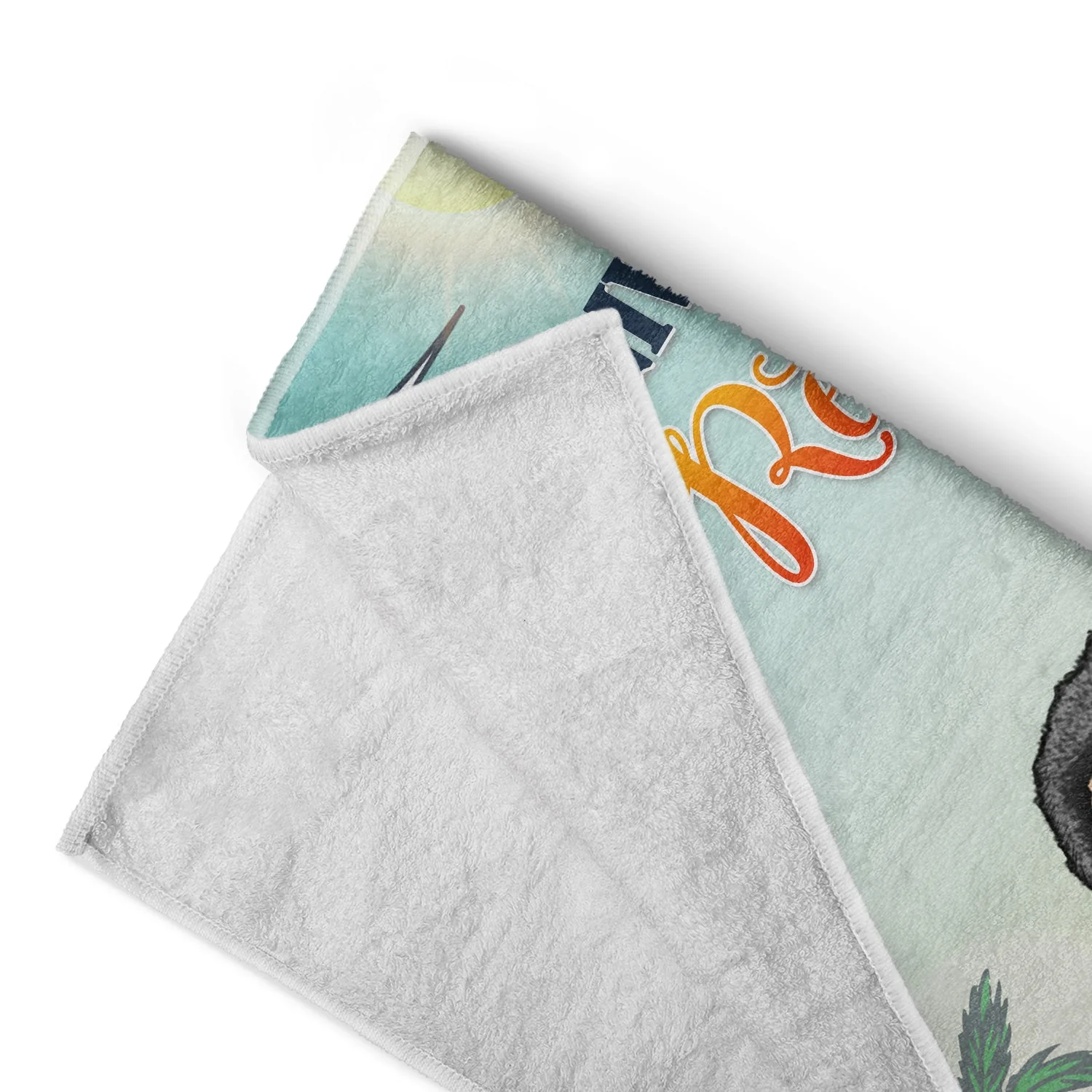 I Don't Want To I Don't Have To I'm Retired - Birthday, Retirement Gift For Yourself, Men, Women, Dad, Mom, Grandpa, Grandma, BFF Best Friends, Colleagues - Personalized Custom Beach Towel - Image 4