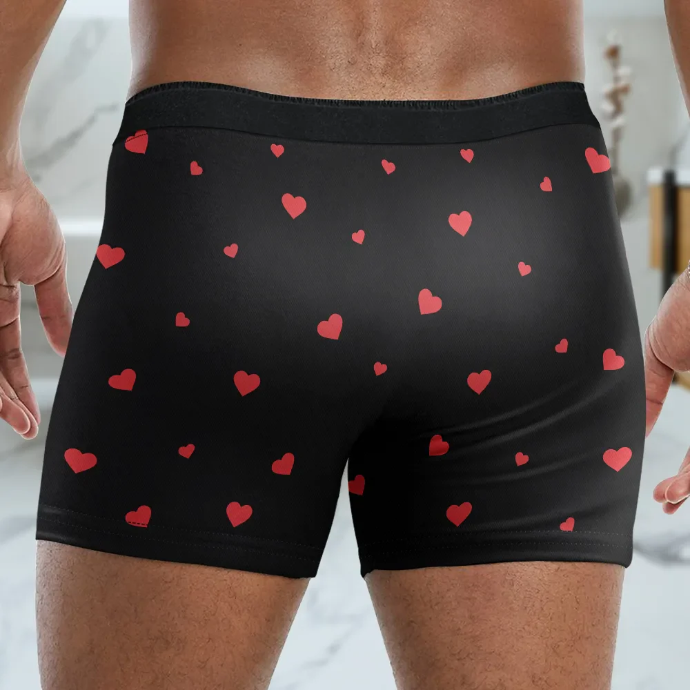 I Licked It So It's Mine Couple - Personalized Men's Boxer Briefs - Image 4