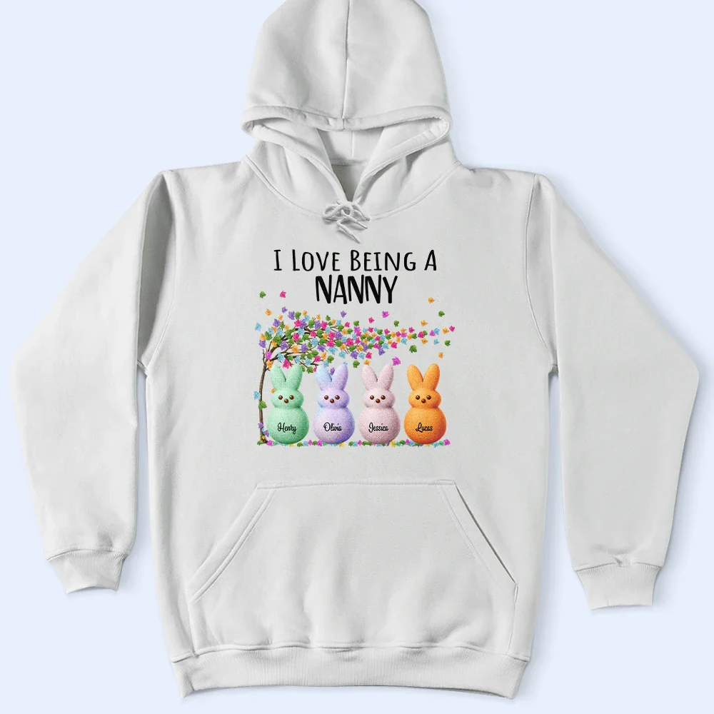 I Love Being A Grandma - Personalized T Shirt - Image 2