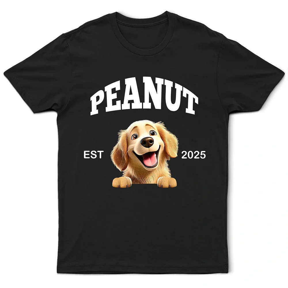 I Love My Dog - Personalized T Shirt - Image 2
