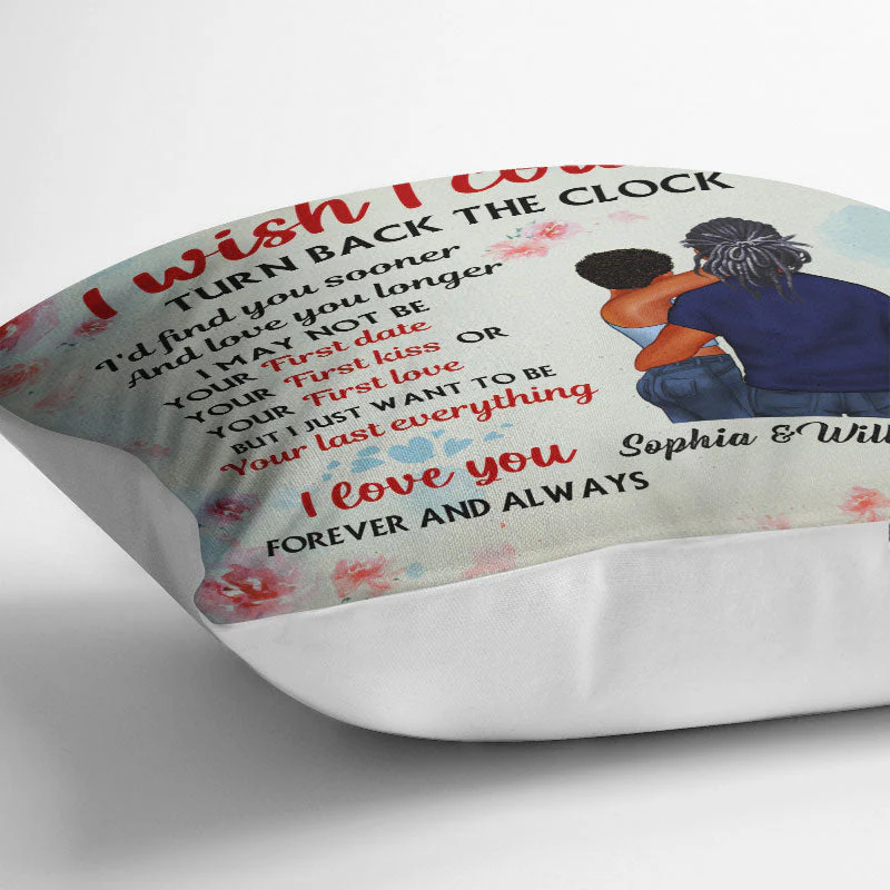 I Love You Forever And Always - Gift For Couple - Personalized Custom Pillow - Image 3