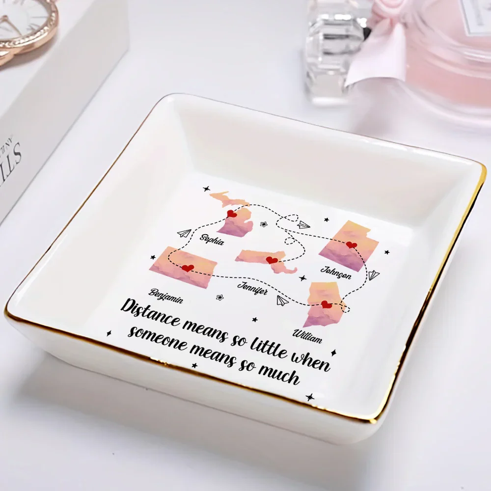 I Miss Your Face - Personalized Ring Dish - Image 2