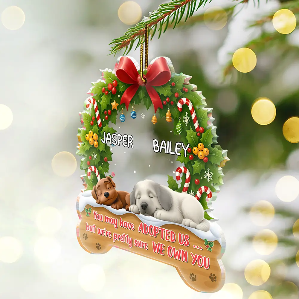 I Own You Christmas - Personalized Custom Shaped Acrylic Ornament - Image 2